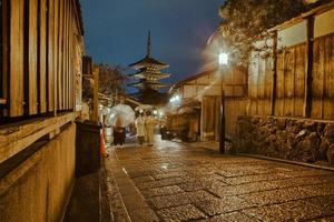 Gion District in Kyoto, Japan photo