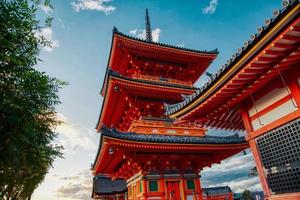 Kiyomizu Dera temple in Kyoto, Japan photo