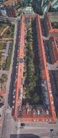 Views over Aarhus, Denmark in Jutland by Drone photo