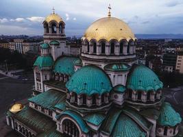 Alexander Nevsky Cathedral in the city of Sofia, Bulgaria photo