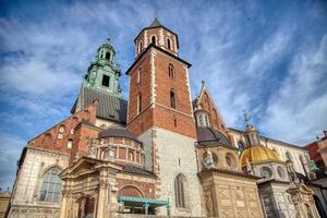 Views of Wawel Castle in Krakow, Poland photo