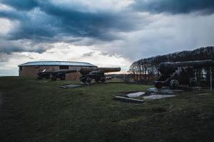 Kalmar Castle as seen in Smaland, Sweden photo