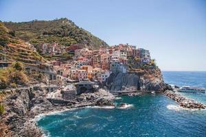 Views of Manarola in Cinque Terre, Italy photo