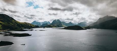 Views from around the Lofoten Islands in Norway photo