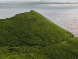 Trollanes Landscape on the island of Kalsoy in the Faroe Islands photo