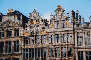 vistas de toda la ciudad de bruselas, bélgica foto