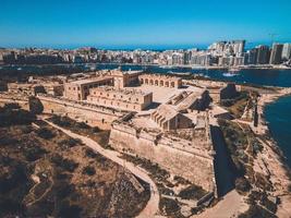 fuerte manoel en la capital maltesa de valletta foto