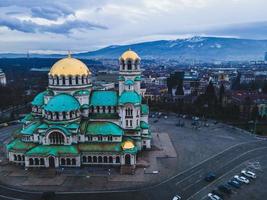 Alexander Nevsky Cathedral in the city of Sofia, Bulgaria photo