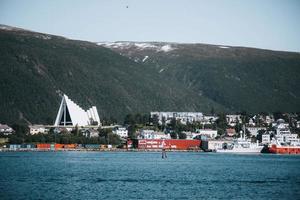 The Arctic Cathedral in Tromso in Northern Norway photo