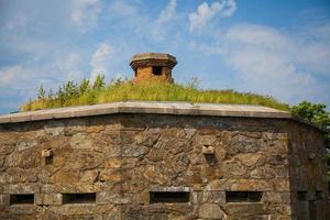 Carlstens Fastning fortress seen in Marstrand, Sweden photo