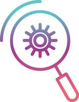 Magnification Vector Icon Design