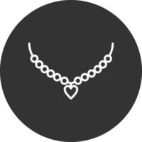 icono de vector de collar