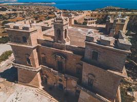 The Selmun Palace by Drone in country of Malta photo