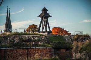 Views of Uppsala, Sweden in the fall photo