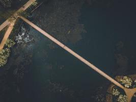 stadsgraven y christianshavn en copenhague, dinamarca por drone foto