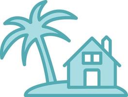 Beach Vector Icon