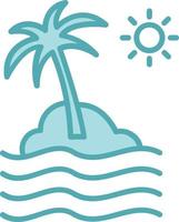 Beach Vector Icon