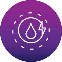 Hydro Power Vector Icon Design
