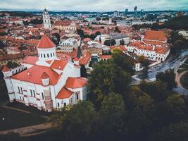 Orthodox Cathedral of the Theotokos by Drone in Vilnius photo
