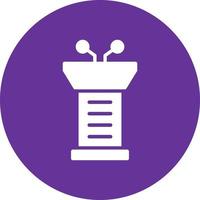 Podium Vector Icon