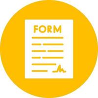 Form Vector Icon