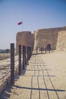 algunas tomas alrededor del fuerte de bahrein, qalat al-bahrain foto