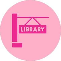 Library Vector Icon