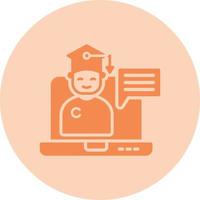 Online Training Vector Icon