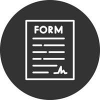 Form Vector Icon
