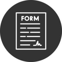 Form Vector Icon