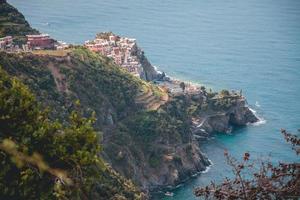 Views of Manarola in Cinque Terre, Italy photo