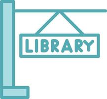 Library Vector Icon