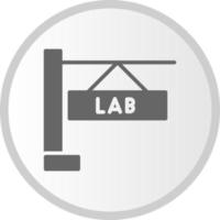 icono de vector de laboratorio