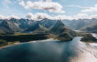 Views from around the Lofoten Islands in Norway photo