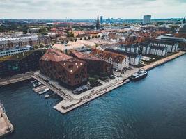 Aerial Views of Copenhagen, Denmark by Drone photo