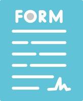 Form Vector Icon