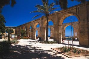 The Upper Barrakka Gardens in Valletta, Malta photo