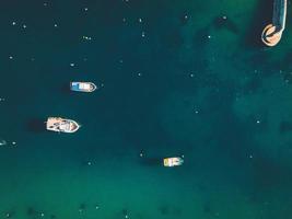 Marsascala Harbor by drone in Marsascala, Malta photo