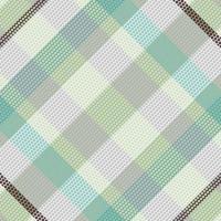 Tartan or plaid winter color pattern. vector