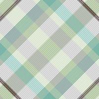 Tartan or plaid winter color pattern. vector