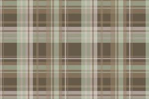 Tartan or plaid pastel color pattern. vector