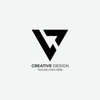 diseño de logotipo vectorial minimalista y moderno de flecha adecuado para empresas y marcas vector