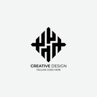 diseño de logotipo vectorial minimalista y moderno adecuado para empresas y marcas vector