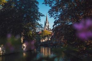 Views from around the town of Bruges, Belgium photo