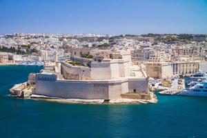 Fort St. Angelo seen in Valletta, Malta photo