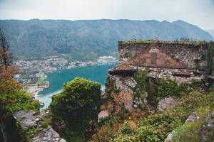 VIews of Kotor's Old Town in Montenegro photo