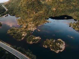 Views from around the Lofoten Islands in Norway photo