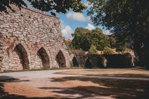 vistas alrededor de visby en gotland, suecia foto