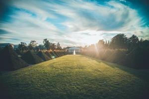 vistas de uppsala, suecia en otoño foto