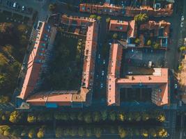 Views over Aarhus, Denmark in Jutland by Drone photo